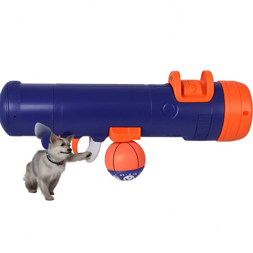 Handheld Ball Launcher: Interactive Fetch Toy for Energetic Dogs by Fetch & Feast 🐾